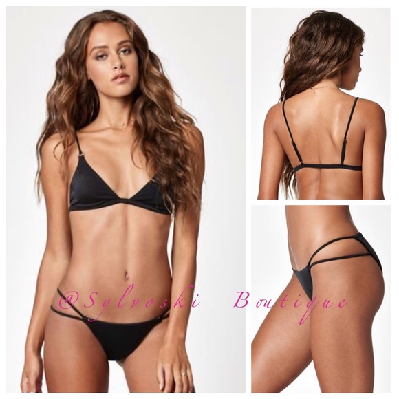 La Hearts Other - 🖤LA HEARTS BLACK BIKINI SET NWT